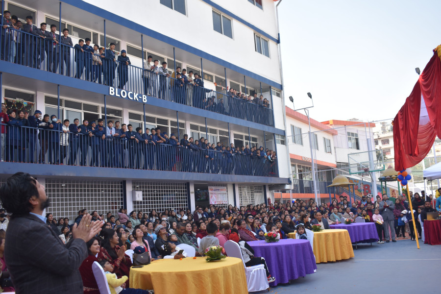 Students taking part in fun activities at Children Fair 2081