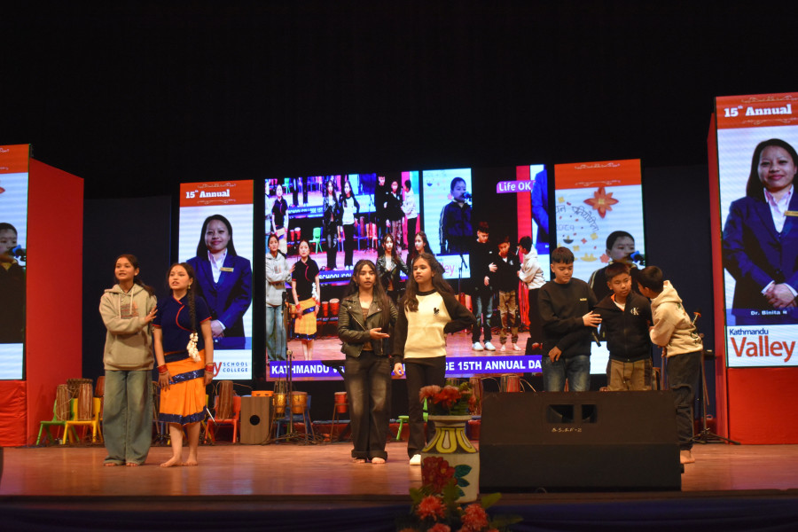 Program on stage