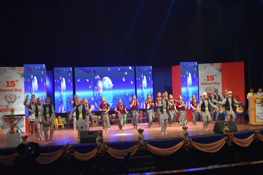 Annual Day dancing program on school