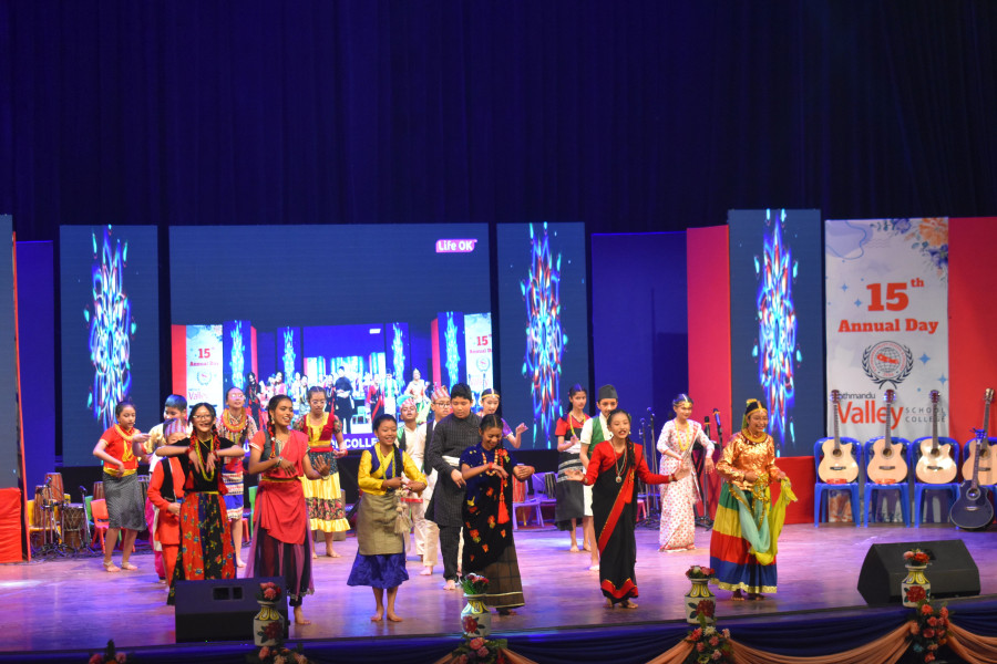 girls are dancing on stage