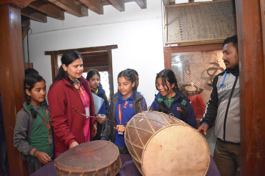 School-organized visit to Music Museum Nepal