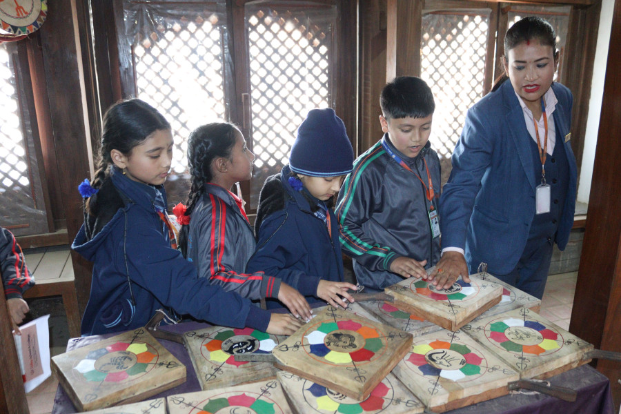 School educational visit to Music Museum Nepal with students